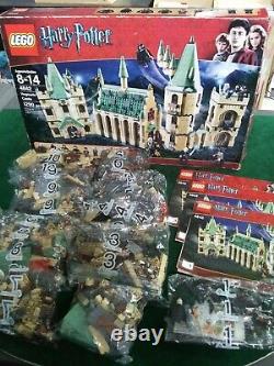 LEGO Harry Potter Castle 4842 Complete withManuals/Minifigs- 8 Sealed Bags