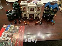 LEGO Harry Potter Diagon Alley (10217) 99% Complete with all minifigures