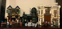 LEGO Harry Potter Diagon Alley 10217 NO BOX 95% Complete PLUS 4737 Quidditch Set