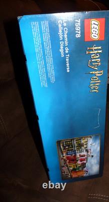 LEGO Harry Potter Diagon Alley (75978) New Sealed Retired Set HUGE 5544 pcs NIB