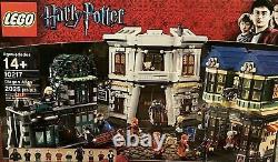 LEGO Harry Potter Diagon Alley Set 10217 99% Complete Box Manuals Minifigs