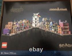 LEGO Harry Potter Diagon Alley Wizarding Shops 76444 Complete Set 2750 Pieces