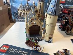 LEGO Harry Potter Great Hall (75954) & Hogwarts Express (75955)-100% Complete