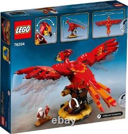 LEGO Harry Potter Hedwig Fawkes, Dumbledore's Phoenix 76394 Building Kit Set