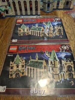 LEGO Harry Potter Hogwarts Castle 4842 Complete with Minifigures & Instructions