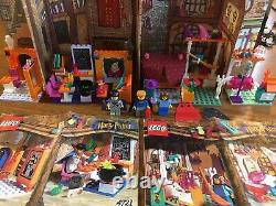 LEGO Harry Potter Lot (4721, 4722, 4723) 100% Complete with Backdrops