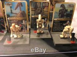 LEGO Star Wars Mini Figure Packs 3340, 3341, 3342, 3343 Complete Sets