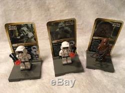 LEGO Star Wars Mini Figure Packs 3340, 3341, 3342, 3343 Complete Sets