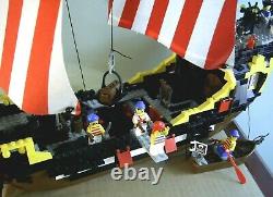 LEGO VINTAGE BLACK SEAS BARRACUDA 6285, COMPLETE, With INSTRUCTIONS, NO BOX