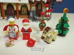 LEGO complete 10245 CREATOR EXPERT SANTA'S WORKSHOP SET XMAS minifigure BOXED