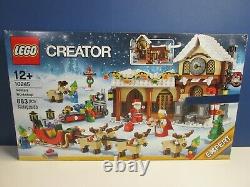 LEGO complete 10245 CREATOR EXPERT SANTA'S WORKSHOP SET XMAS minifigure BOXED