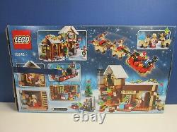 LEGO complete 10245 CREATOR EXPERT SANTA'S WORKSHOP SET XMAS minifigure BOXED