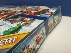 LEGO complete 10245 CREATOR EXPERT SANTA'S WORKSHOP SET XMAS minifigure BOXED