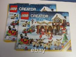 LEGO complete 10245 CREATOR EXPERT SANTA'S WORKSHOP SET XMAS minifigure BOXED