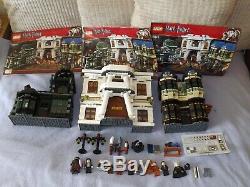 Lego 10217 Harry Potter Diagon Alley 100% Complete With Minifigs Sorry No Box