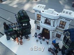 Lego 10217 Harry Potter Diagon Alley Complete Used Set No Box