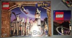 Lego 4709 Harry Potter Hogwarts Castle Complete Set Box Minifigures Manual