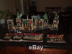 Lego #4842 & #4867 Hogwarts Castle 100% Complete withmanuals, mini figures & Bonus