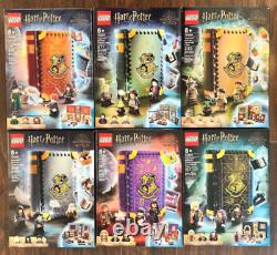 Lego 76384++ Harry Potter Hogwarts Moments Complete Set Of 6 Retired Brand New