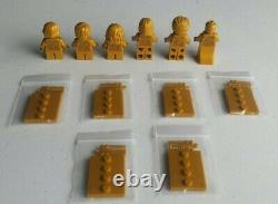 Lego Complete Set 20th Anniversary Golden Harry Potter Minifigures Brand New