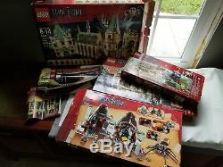 Lego Harry Potter 100% complete sets with minifigures personal collection pieces