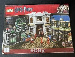 Lego Harry Potter 10217 Diagon Alley 100% Complete Adult Owned And Displayed