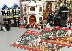 Lego Harry Potter 10217 Diagon Alley Complete With Instructions No Box