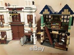 Lego Harry Potter 10217 Diagon Alley with manuals almost Complete