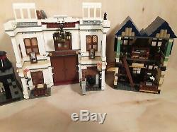 Lego Harry Potter 10217 Diagon Alley with manuals almost Complete