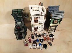 Lego Harry Potter 10217 Diagon Alley with manuals almost Complete