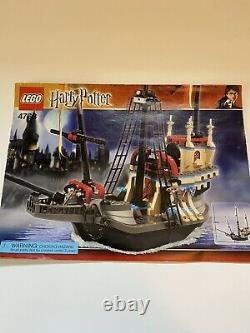 Lego Harry Potter #4768 The Durmstrang Ship 99% complete withmini figs