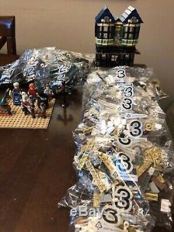 Lego Harry Potter Diagon Alley Set # 10217 100% Complete 2/3 still in bags