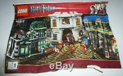Lego Harry Potter Diagon Alley Set 10217 100% Complete with No Box. 2025 pieces