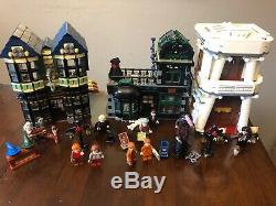 Lego Harry Potter Diagon Alley Set # 10217 99% complete