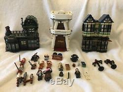 Lego Harry Potter Diagon Alley Set 10217 Complete including all minifigures