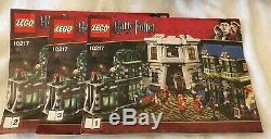 Lego Harry Potter Diagon Alley Set 10217 Complete including all minifigures