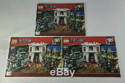 Lego Harry Potter Diagon Alley set 10217 Complete Manuals Minifigures Original