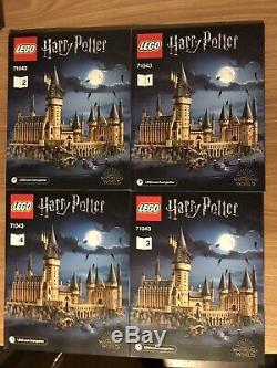 Lego Harry Potter Hogwarts Castle 71043 100% Complete Mostly Sealed