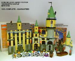 Lego Harry Potter Hogwarts Castle Set 4709 All Figures 100% Complete Guarantee