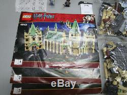 Lego Harry Potter SET 4842HOGWARTS CASTLE COMPLETE 9 FACTORY SEAL BAGS WITH BOX