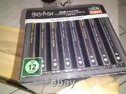 Limited Edition Harry Potter 1-8 Blu-ray 4K Steelbook Complete Collection Folie