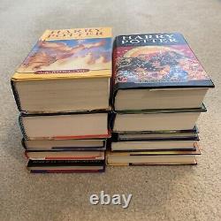 Lot 10 Harry Potter Fantastic Beasts HC Books Complete Set Bloomsbury Raincoast