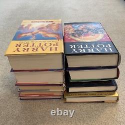 Lot 10 Harry Potter Fantastic Beasts HC Books Complete Set Bloomsbury Raincoast
