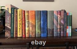 Lot 18 HARRY POTTER Books J. K. Rowling Complete Set 1-8 & 10 Extras HB Quidditch