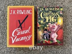 Lot 18 HARRY POTTER Books J. K. Rowling Complete Set 1-8 & 10 Extras HB Quidditch