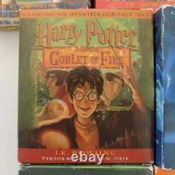 Lot 7 Harry Potter Complete Set Audiobooks CD 1-7 by JK Rowling & Jim Dale