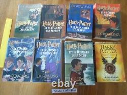 Lot Harry Potter 1 2 3 4 5 6 7 Cursed Child Large Format Gallimard Complete