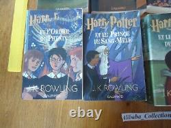 Lot Harry Potter 1 2 3 4 5 6 7 Cursed Child Large Format Gallimard Complete