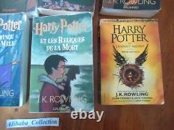 Lot Harry Potter 1 2 3 4 5 6 7 Cursed Child Large Format Gallimard Complete