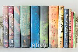 Lot of 12 (#1-7 plus) HARRY POTTER Complete Series Set HARDCOVER Books withCursed